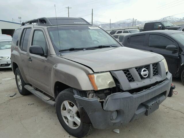 5N1AN08W75C638228 - 2005 NISSAN XTERRA OFF BROWN photo 1