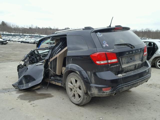 3C4PDCDGXCT241132 - 2012 DODGE JOURNEY CR BLACK photo 3