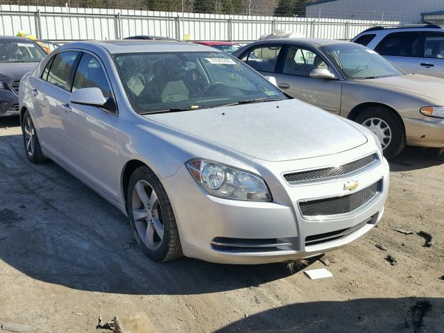 1G1ZC5E19BF153336 - 2011 CHEVROLET MALIBU 1LT SILVER photo 1