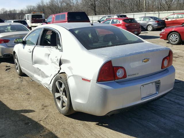 1G1ZC5E19BF153336 - 2011 CHEVROLET MALIBU 1LT SILVER photo 3