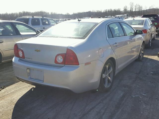 1G1ZC5E19BF153336 - 2011 CHEVROLET MALIBU 1LT SILVER photo 4