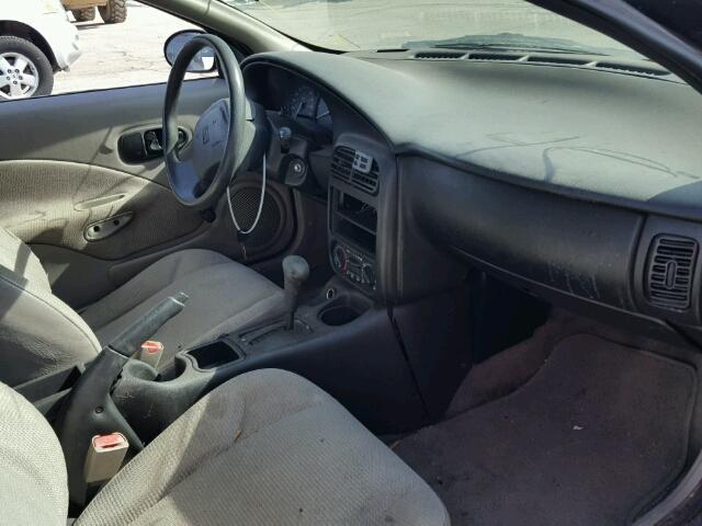 1G8ZP12871Z209416 - 2001 SATURN SC1 SILVER photo 5