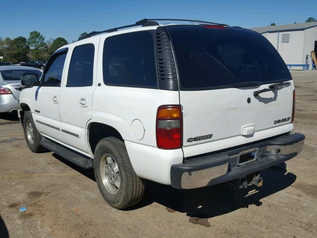 1GNEC13Z42J223725 - 2002 CHEVROLET TAHOE C150 WHITE photo 3