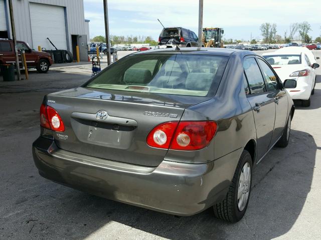 1NXBR32E97Z909880 - 2007 TOYOTA COROLLA CE GRAY photo 4