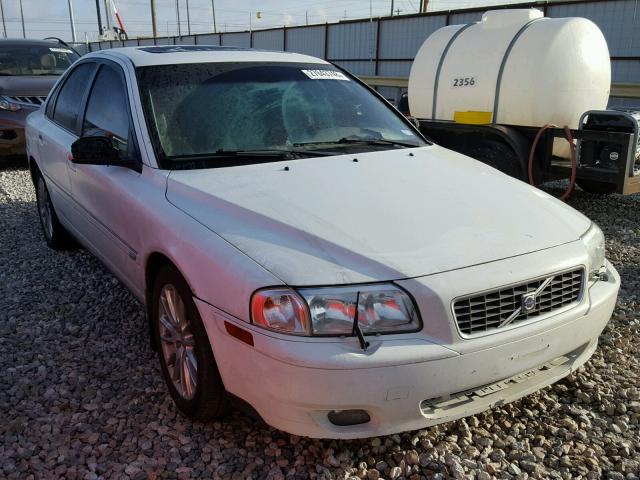 YV1TS592661441735 - 2006 VOLVO S80 2.5T WHITE photo 1