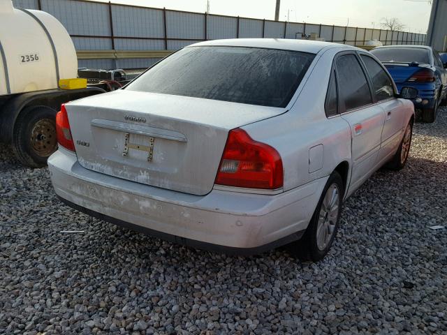 YV1TS592661441735 - 2006 VOLVO S80 2.5T WHITE photo 4