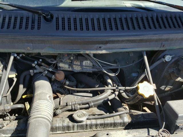 2B5WB35Y9VK504789 - 1997 DODGE RAM WAGON GREEN photo 7