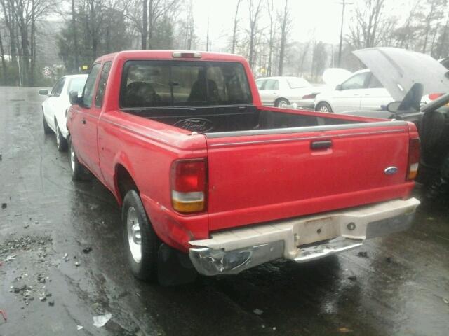 1FTCR14U6TTA01601 - 1996 FORD RANGER SUP RED photo 3