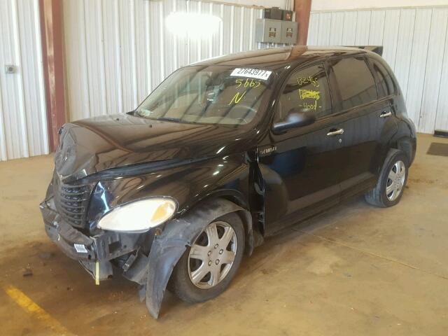 3C4FY48BX5T545665 - 2005 CHRYSLER PT CRUISER BLACK photo 2