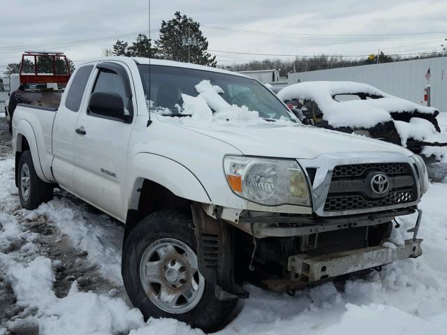 5TFUU4EN5BX001768 - 2011 TOYOTA TACOMA ACC WHITE photo 1