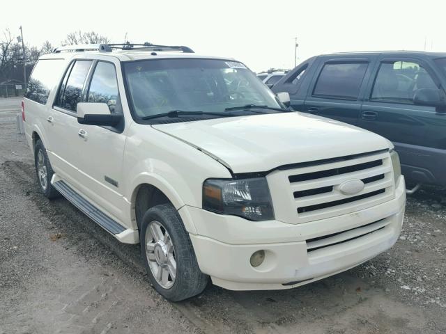 1FMFK19507LA39572 - 2007 FORD EXPEDITION WHITE photo 1