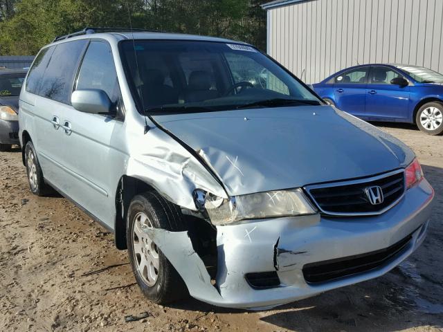 2HKRL18042H586085 - 2002 HONDA ODYSSEY EX BLUE photo 1