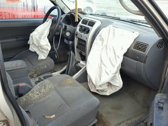 1N6ED27Y63C466405 - 2003 NISSAN FRONTIER C BEIGE photo 5