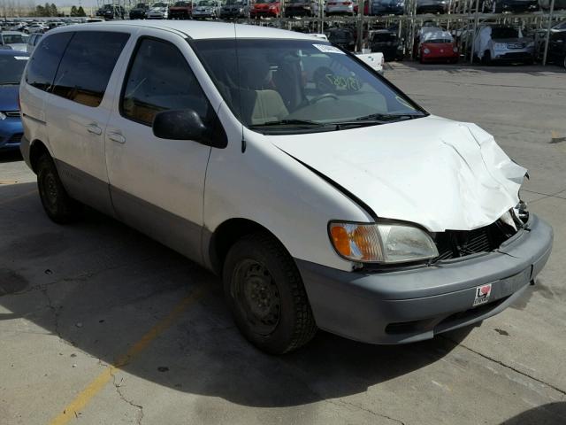 4T3ZF19C91U376444 - 2001 TOYOTA SIENNA CE WHITE photo 1