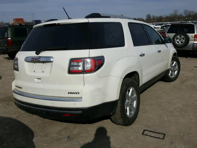 1GKKVPKD1DJ198935 - 2013 GMC ACADIA SLE WHITE photo 4