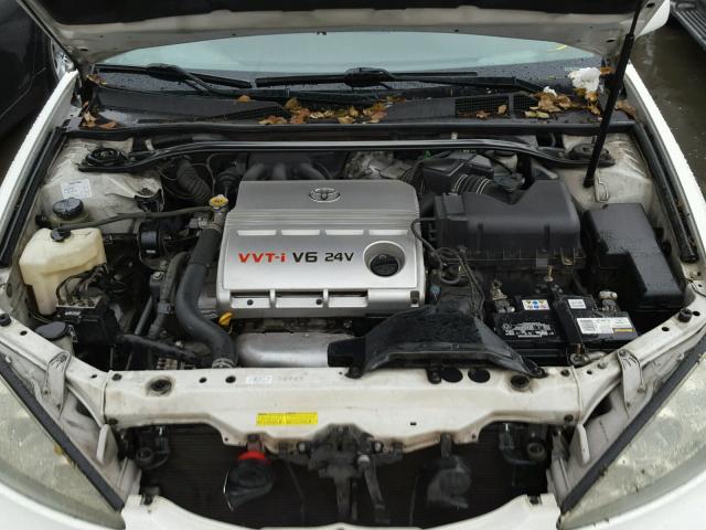 4T1BF32K35U095706 - 2005 TOYOTA CAMRY LE WHITE photo 7