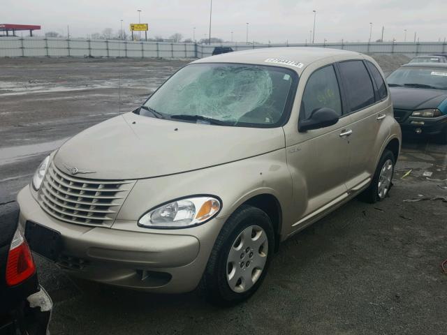 3C4FY58B75T639900 - 2005 CHRYSLER PT CRUISER TAN photo 2