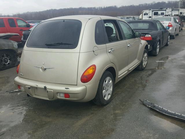 3C4FY58B75T639900 - 2005 CHRYSLER PT CRUISER TAN photo 4