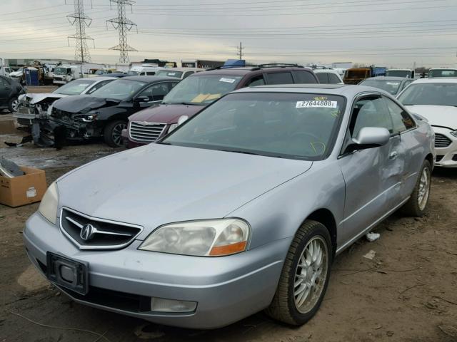 19UYA42611A009828 - 2001 ACURA 3.2CL TYPE SILVER photo 2