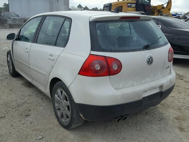 WVWDA71K59W143768 - 2009 VOLKSWAGEN RABBIT WHITE photo 3