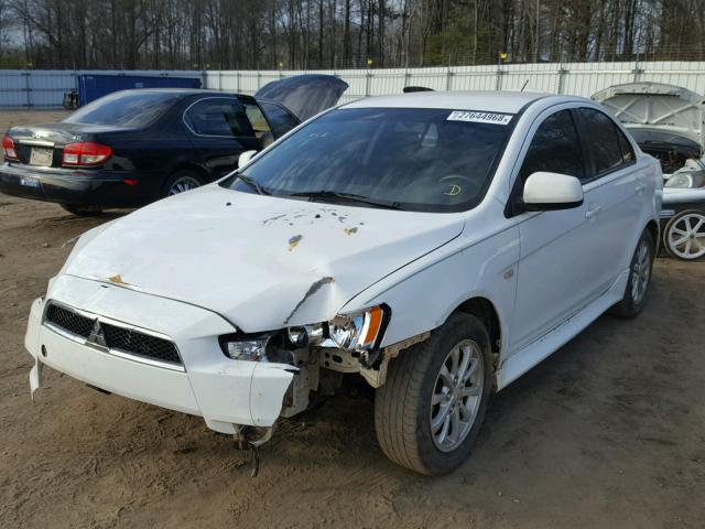 JA32U2FU9CU026448 - 2012 MITSUBISHI LANCER ES/ WHITE photo 2