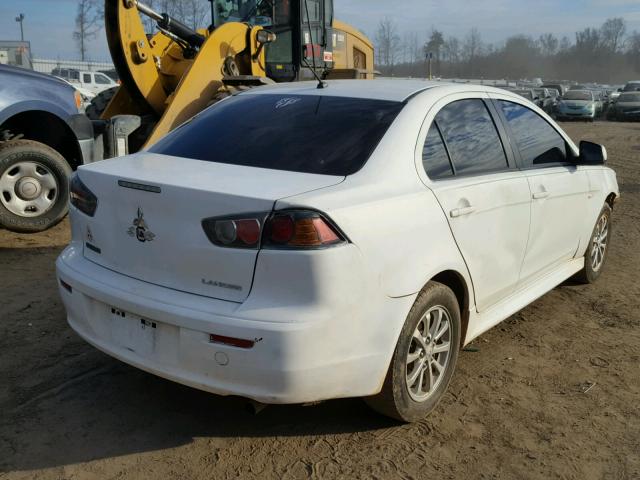 JA32U2FU9CU026448 - 2012 MITSUBISHI LANCER ES/ WHITE photo 4