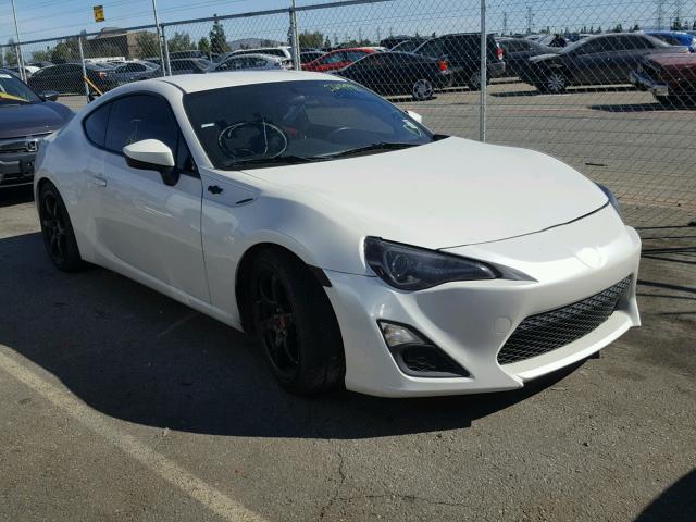 JF1ZNAA18D1719329 - 2013 TOYOTA SCION FR-S თეთრი ფოტო 1