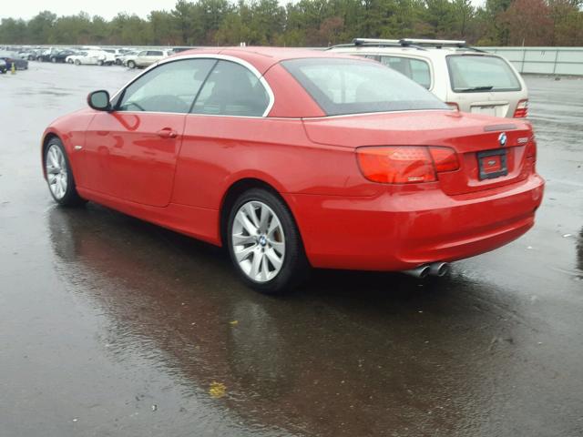 WBADW7C59DE732004 - 2013 BMW 328 I SULE RED photo 3