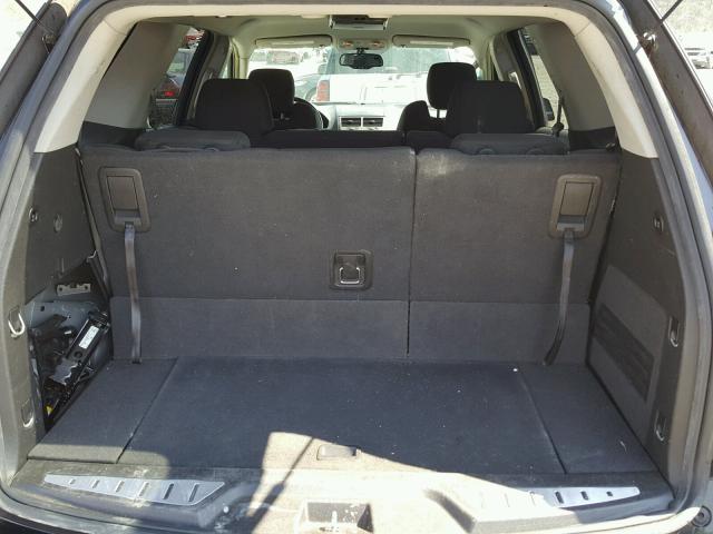 5GZER23758J207469 - 2008 SATURN OUTLOOK XR შავი ფოტო 9