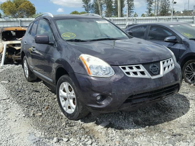 JN8AS5MV2BW314562 - 2011 NISSAN ROGUE S BLACK photo 1