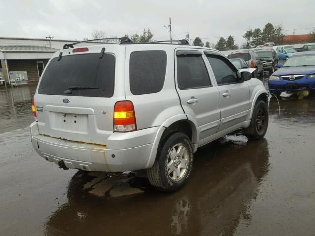 1FMCU94147KB59171 - 2007 FORD ESCAPE LIM SILVER photo 4