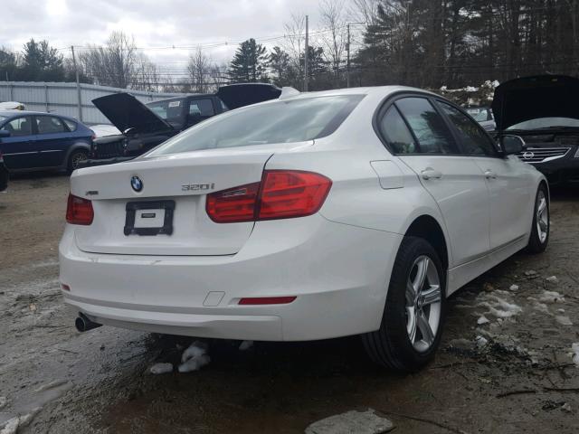 WBA3C3C54DF982760 - 2013 BMW 320 I WHITE photo 4