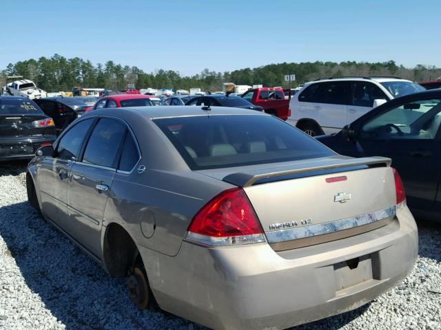 2G1WU58R679165929 - 2007 CHEVROLET IMPALA LTZ GOLD photo 3