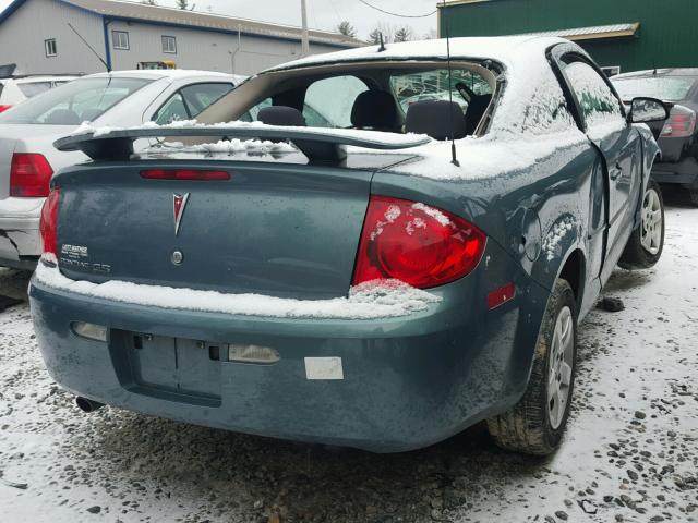 1G2AS18H097119237 - 2009 PONTIAC G5 GREEN photo 4