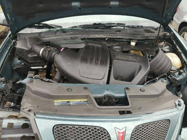 1G2AS18H097119237 - 2009 PONTIAC G5 GREEN photo 7