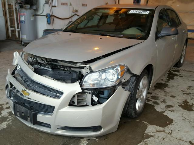 1G1ZB5E18BF287791 - 2011 CHEVROLET MALIBU LS SILVER photo 2