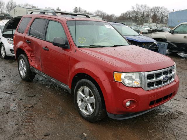 1FMCU9DG4AKD41951 - 2010 FORD ESCAPE XLT RED photo 1