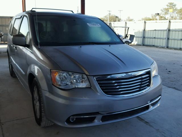 2C4RC1BG3ER396324 - 2014 CHRYSLER TOWN & COU SILVER photo 1