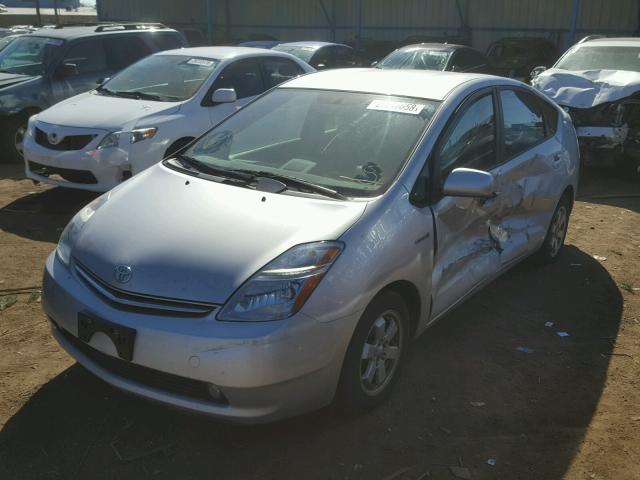 JTDKB20U983461970 - 2008 TOYOTA PRIUS SILVER photo 2