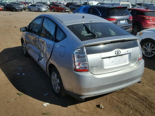 JTDKB20U983461970 - 2008 TOYOTA PRIUS SILVER photo 3