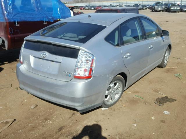 JTDKB20U983461970 - 2008 TOYOTA PRIUS SILVER photo 4