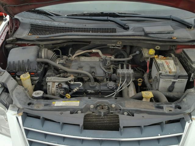 2A8HR44H68R727279 - 2008 CHRYSLER TOWN & COU WHITE photo 7