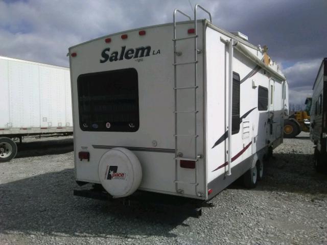 4X4FSBE247M070804 - 2007 SALM 5TH WHEEL WHITE photo 4