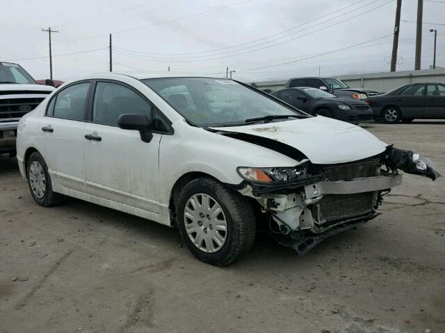 19XFA1F36AE073834 - 2010 HONDA CIVIC VP WHITE photo 1