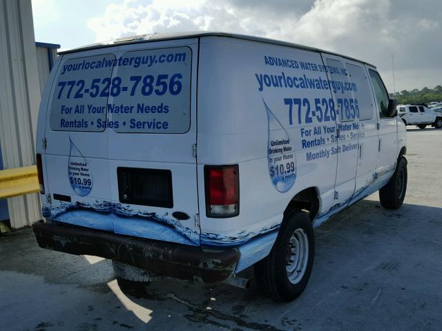 1FTNE2420YHB24085 - 2000 FORD ECONOLINE WHITE photo 4