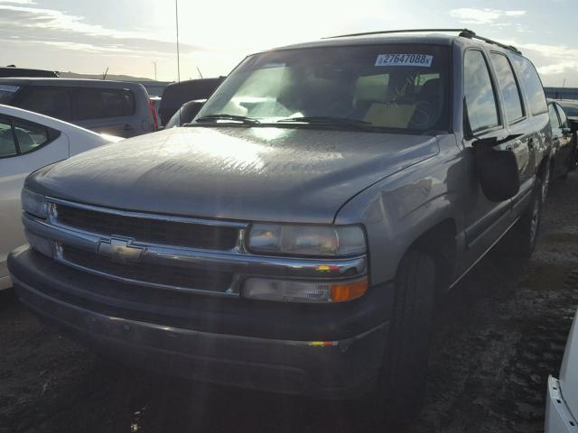 3GNEC16T91G217314 - 2001 CHEVROLET SUBURBAN C GOLD photo 2