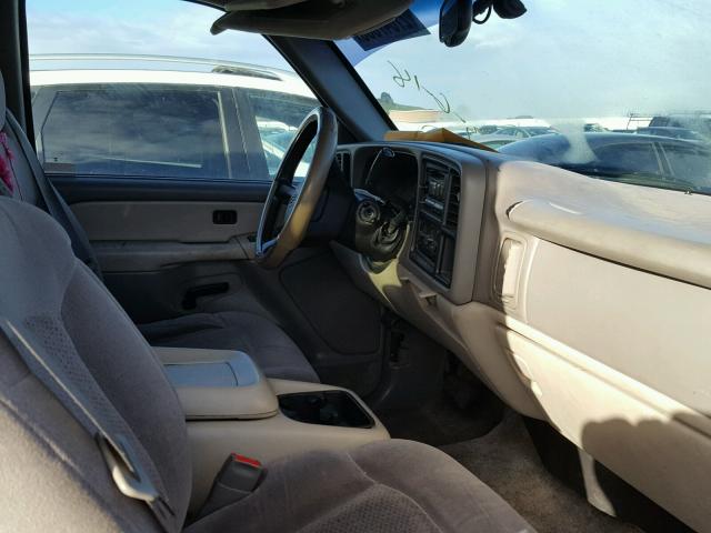 3GNEC16T91G217314 - 2001 CHEVROLET SUBURBAN C GOLD photo 5