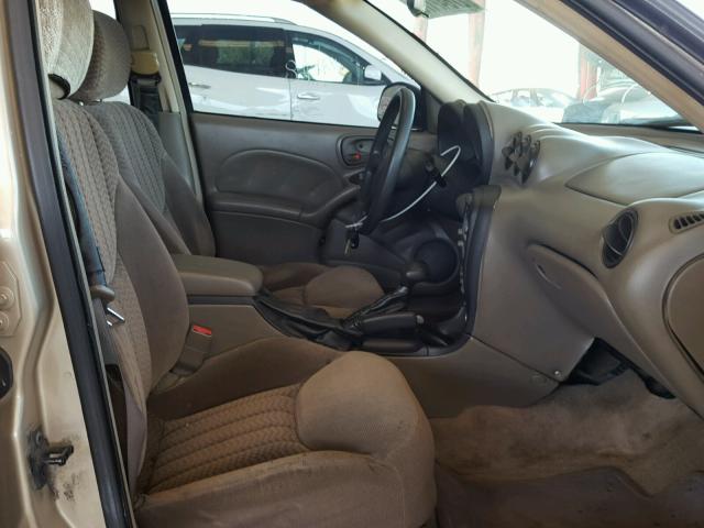 1G2NF52E61M526464 - 2001 PONTIAC GRAND AM S GOLD photo 5