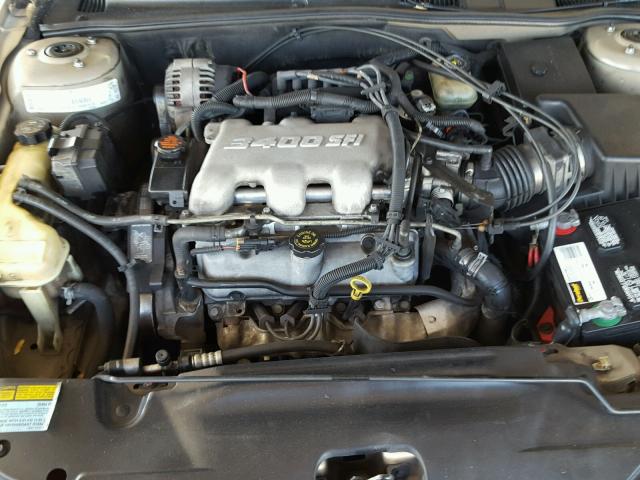 1G2NF52E61M526464 - 2001 PONTIAC GRAND AM S GOLD photo 7