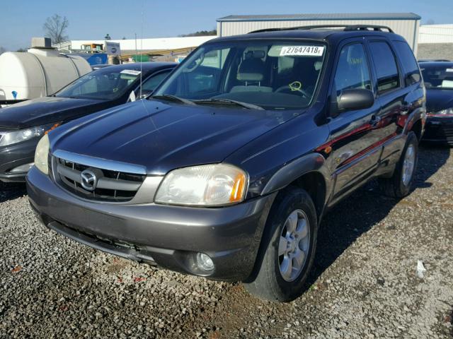 4F2CZ04103KM56076 - 2003 MAZDA TRIBUTE LX BLUE photo 2